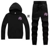 hombre chandal nike tracksuit outfit nt3955 black